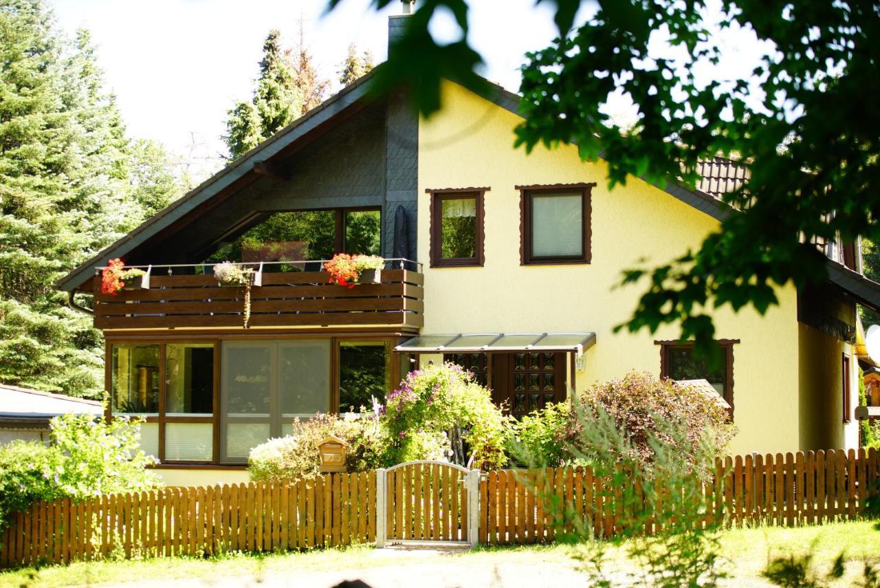 Ferienwohnung Im Wald Mit Kamin Bad Harzburg Luaran gambar