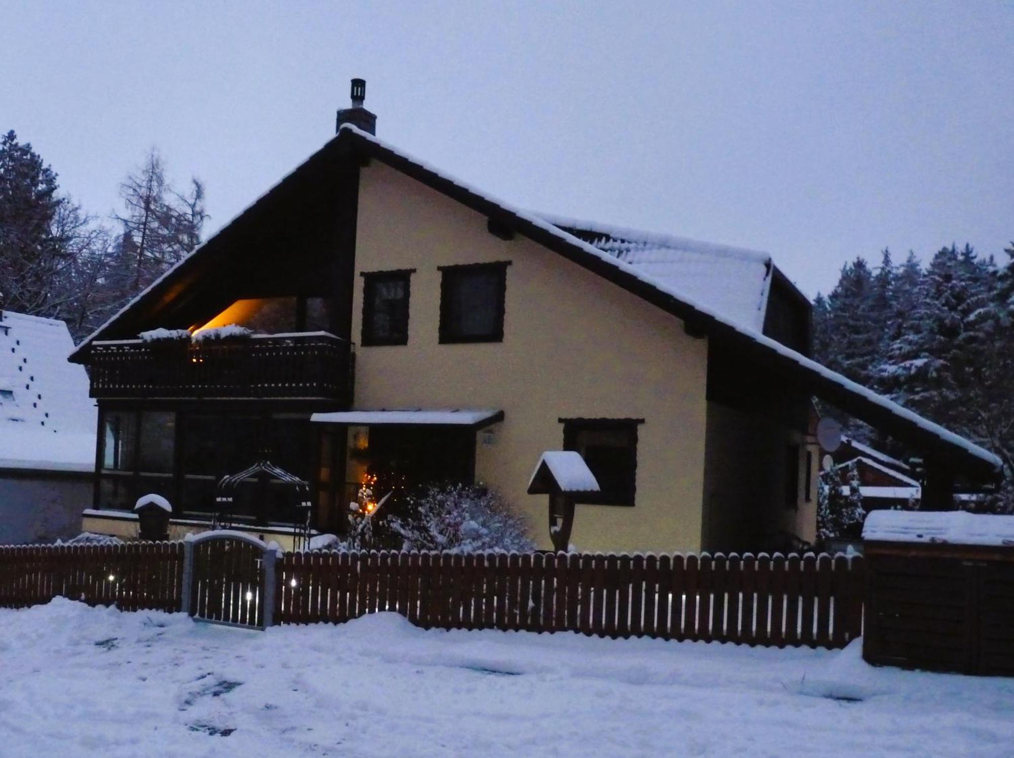Ferienwohnung Im Wald Mit Kamin Bad Harzburg Luaran gambar