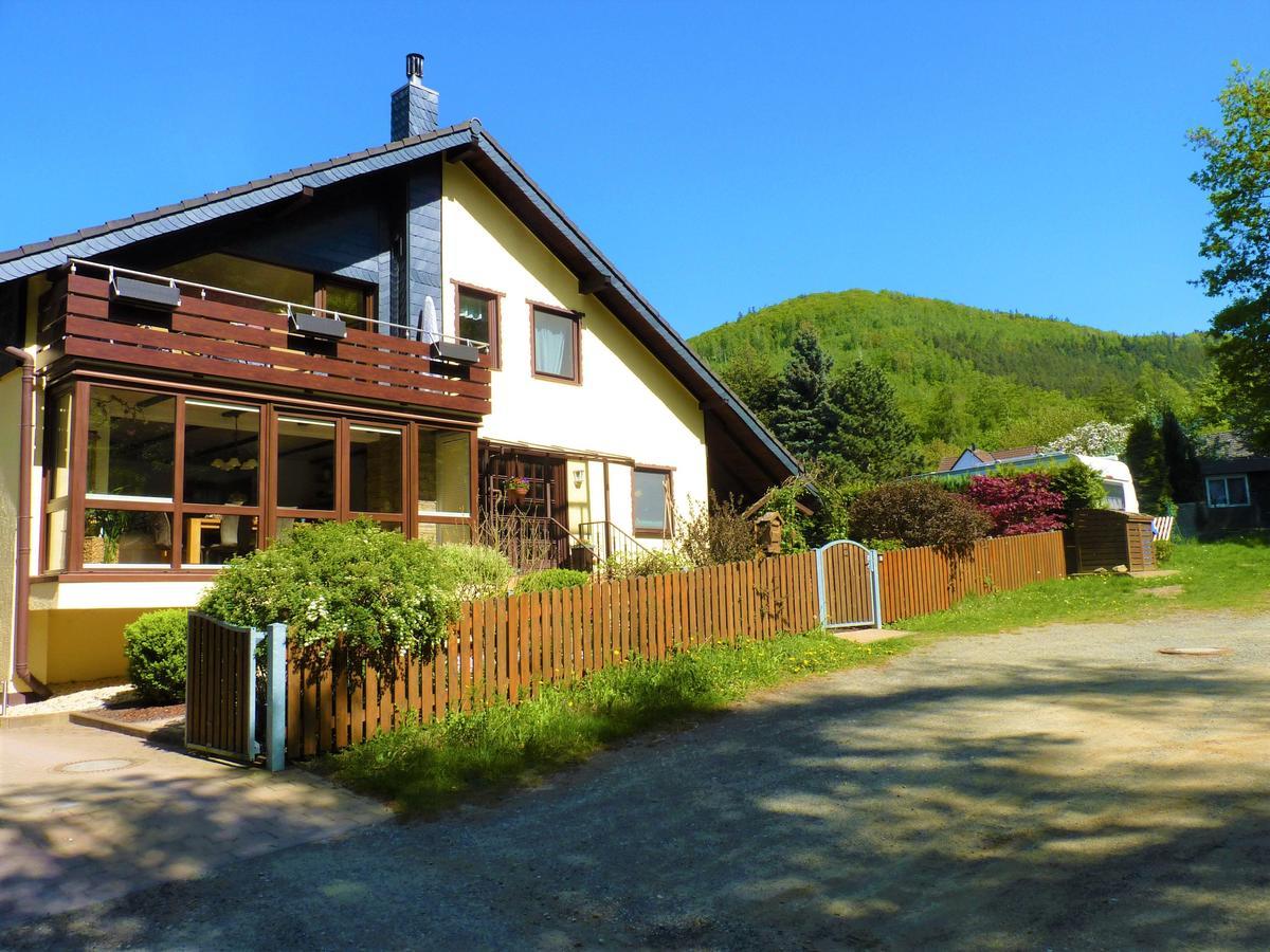 Ferienwohnung Im Wald Mit Kamin Bad Harzburg Luaran gambar